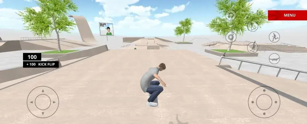Skate Space - скриншот 1