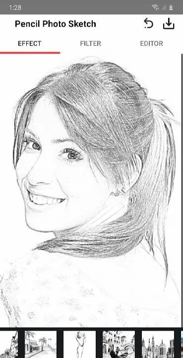 Sketch Drawing Photo Editor - скриншот 2