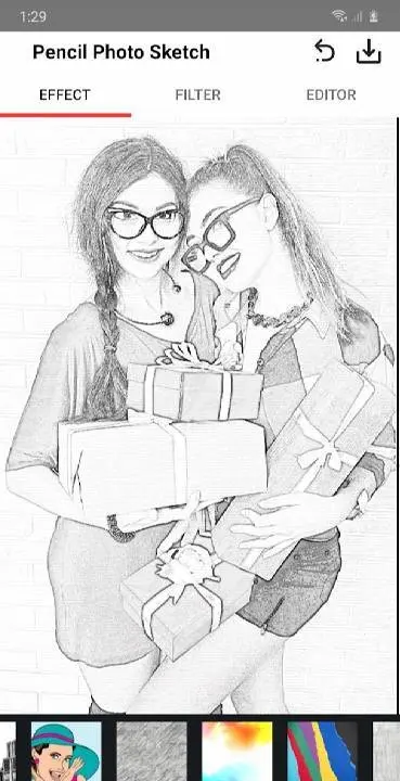 Sketch Drawing Photo Editor - скриншот 3