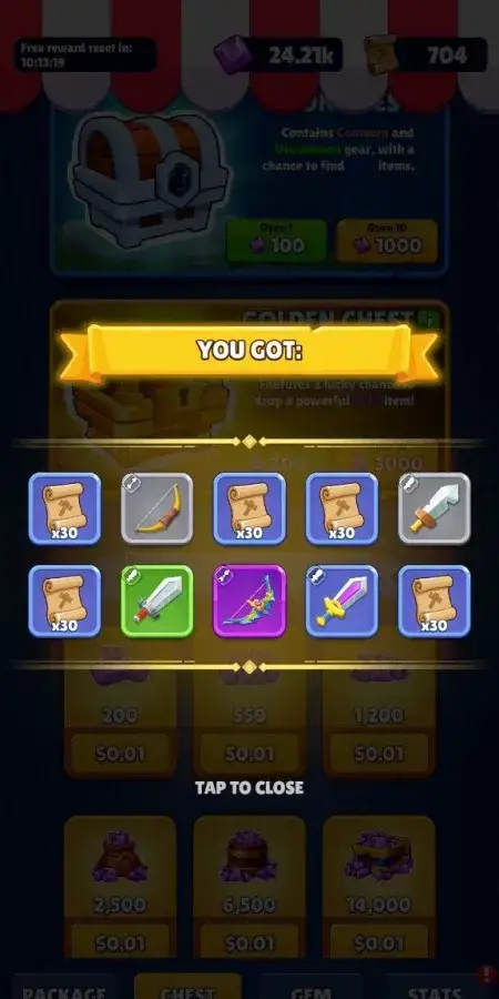 Skull Hero: XP Farm RPG - скриншот 2