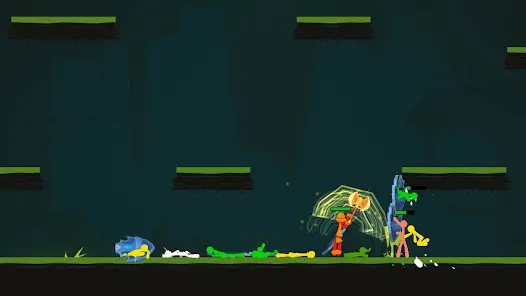 Stickmen Exile Fighter - скриншот 1