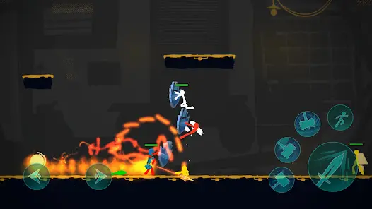 Stickmen Exile Fighter - скриншот 5