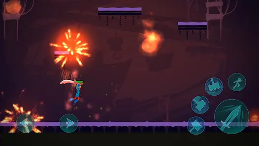 Stickmen Exile Fighter - скриншот 6