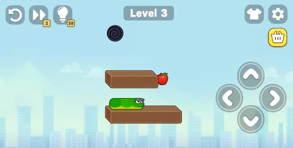 Snake Puzzle: Slither to Eat - скриншот 3
