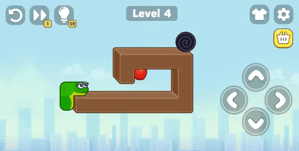 Snake Puzzle: Slither to Eat - скриншот 4