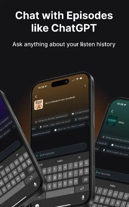 Snipd | AI Podcast Player - скриншот 3