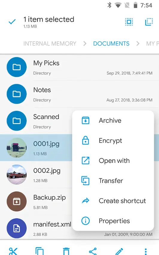 Solid Explorer File Manager - скриншот 1