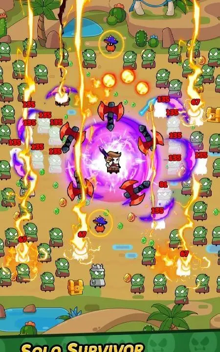 Solo Survivor IO Game - скриншот 1
