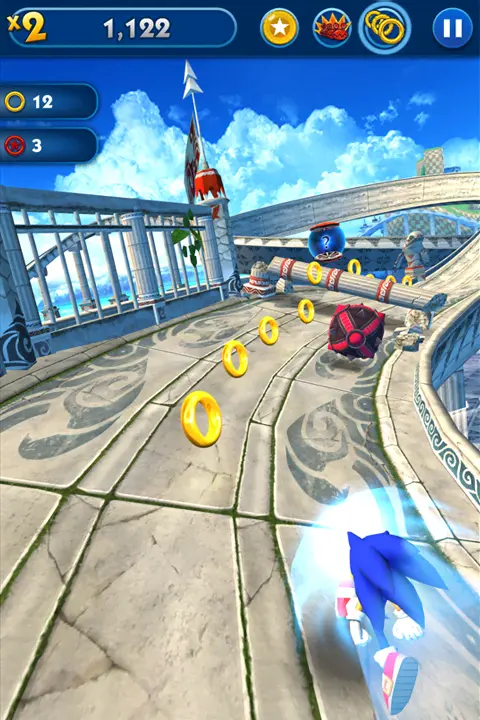 Sonic Dash - скриншот 1