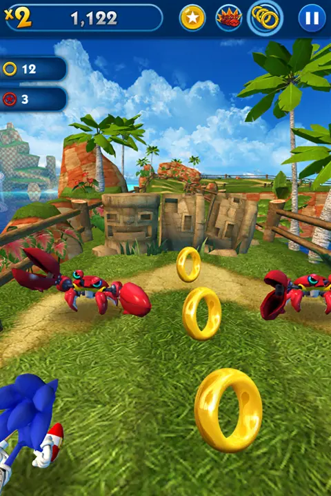 Sonic Dash - скриншот 2