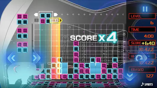 LUMINES REMASTERED - скриншот 1