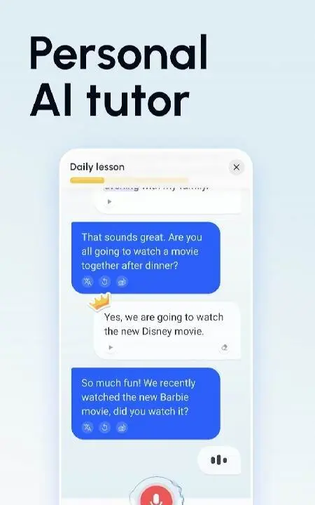 Speak English with Loora AI - скриншот 2