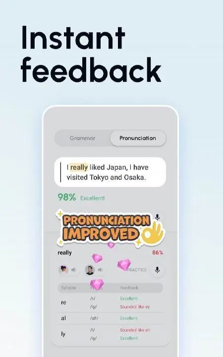 Speak English with Loora AI - скриншот 3
