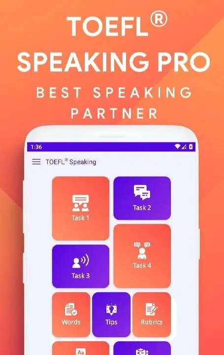 Speaking: TOEFL® Speaking - скриншот 1
