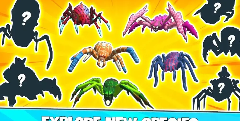 Spider Evolution Runner Game - скриншот 1