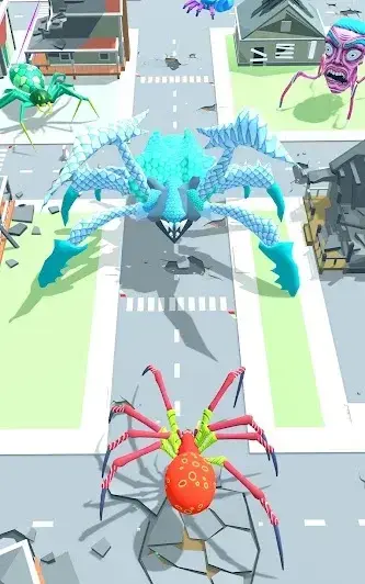 Spider Evolution Runner Game - скриншот 4