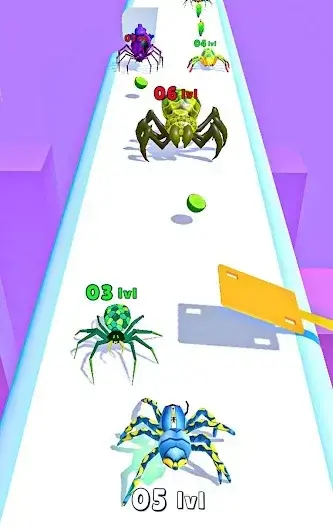 Spider Evolution Runner Game - скриншот 7