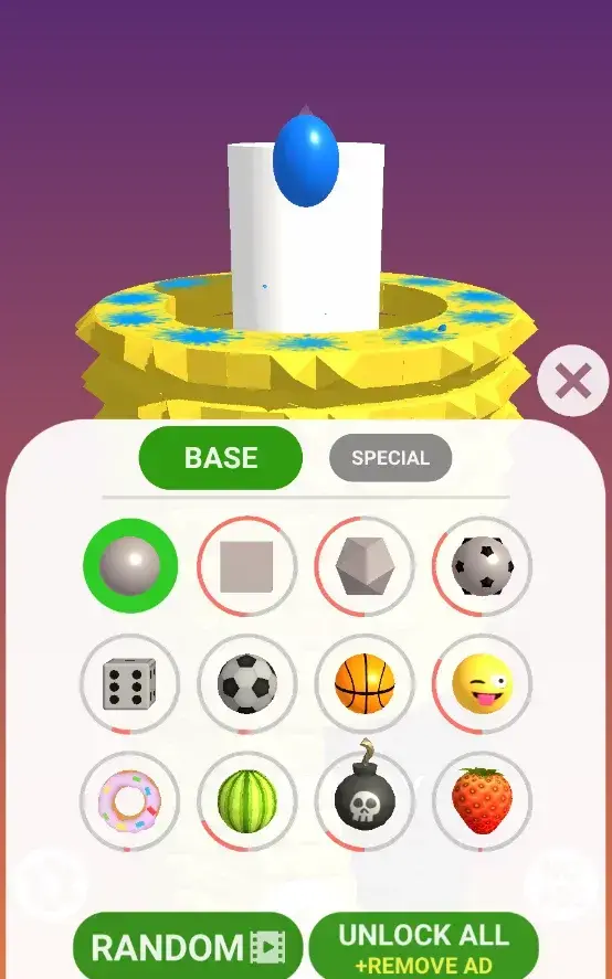 Stack Ball - сломай платформы - скриншот 1