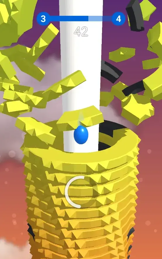 Stack Ball - сломай платформы - скриншот 3