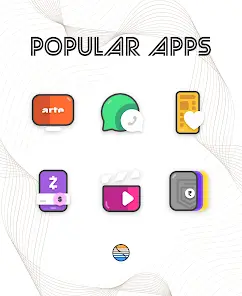 Borderline Icon Pack - скриншот 4