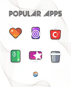 Borderline Icon Pack - скриншот 5