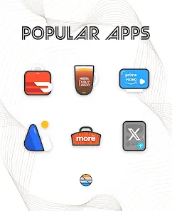Borderline Icon Pack - скриншот 6