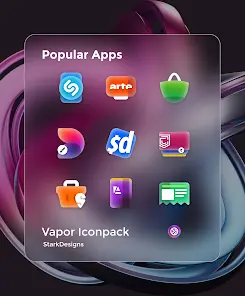Vapor IconPack – Modern Icons - скриншот 4