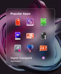 Vapor IconPack – Modern Icons - скриншот 5