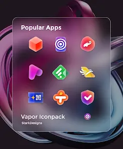 Vapor IconPack – Modern Icons - скриншот 6