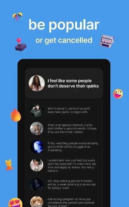 status - sims but social media - скриншот 3
