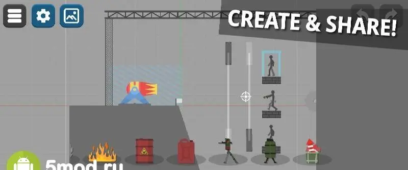 Stick Box Ragdoll Playground - скриншот 4