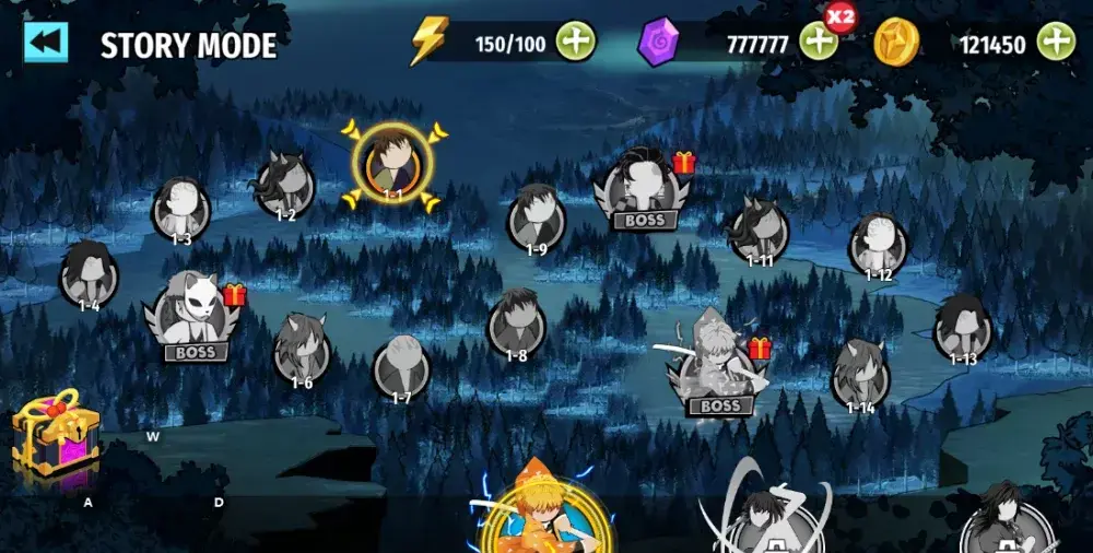 Stick Demon Shadow Fight - скриншот 4