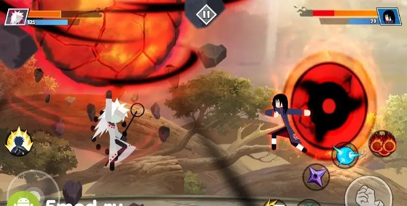 Stickman Shinobi Fighting - скриншот 3