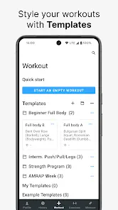 Strong Workout Tracker Gym Log - скриншот 4