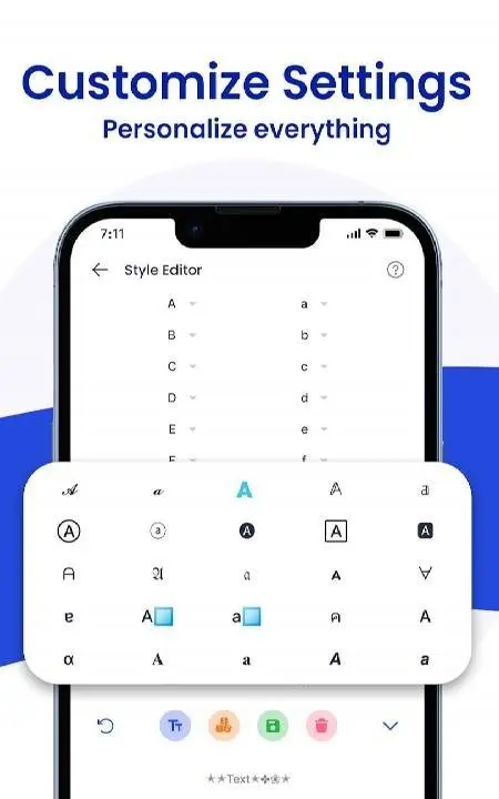 Stylish Text - Font Style - скриншот 4