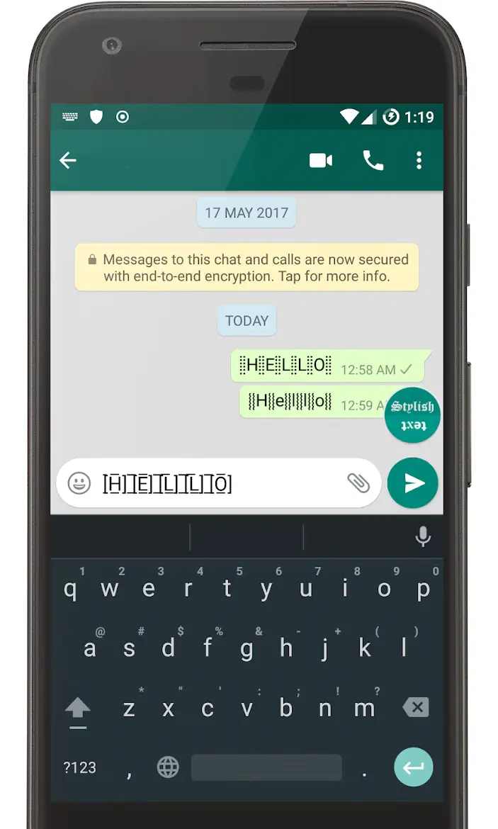 Stylish Text - скриншот 3