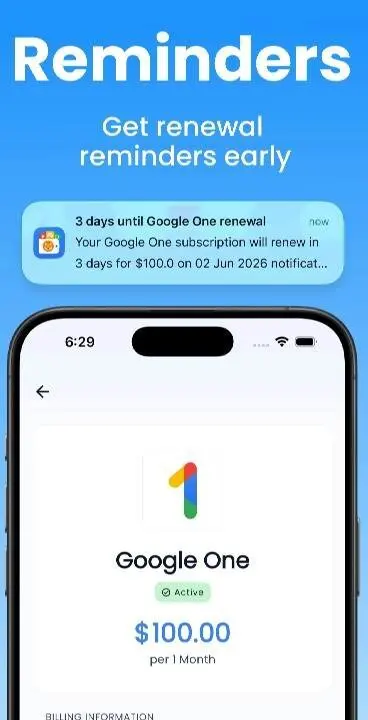 Subscription Tracker: SubFox - скриншот 2