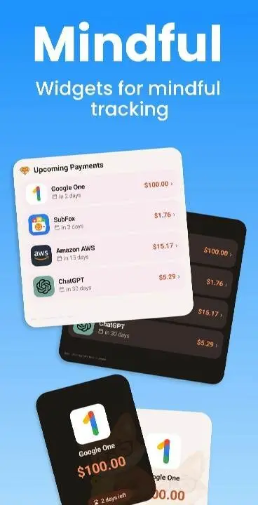 Subscription Tracker: SubFox - скриншот 3