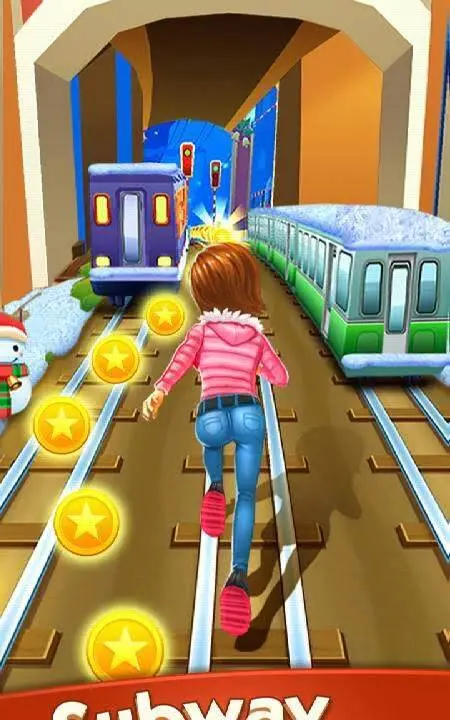 Subway Princess Runner - скриншот 1