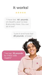 Healthi: Weight Loss, Diet App - скриншот 2