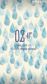 Digital Clock Widget Xperia - скриншот 9