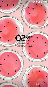 Digital Clock Widget Xperia - скриншот 10