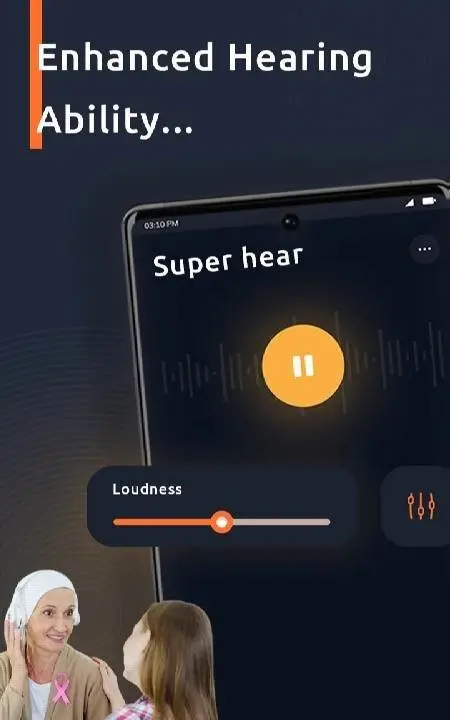 Super Ear - Improve Hearing 72 Mod (Subscribed) - скриншот 1