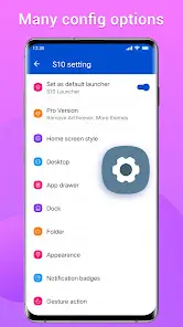 Super S10 Launcher, Galaxy S10 - скриншот 7