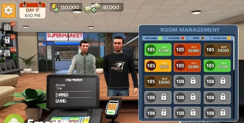 Supermarket & Motel Simulator - скриншот 3