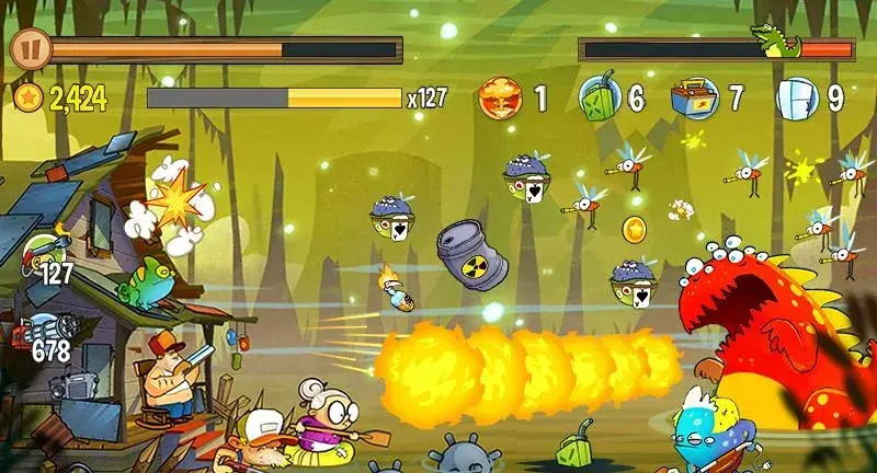 Swamp Attack - скриншот 5