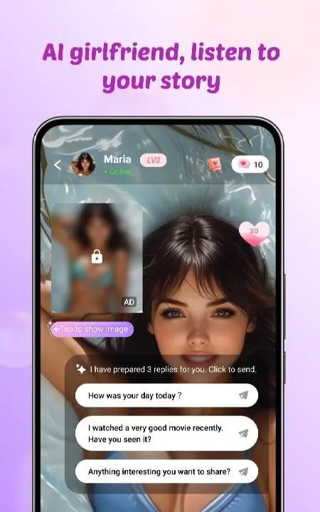 Sweet AI - Virtual Companion - скриншот 2