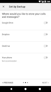 SMS Backup & Restore Pro - скриншот 3