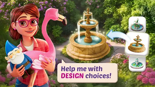Lily's Garden - Игры три в ряд - скриншот 2