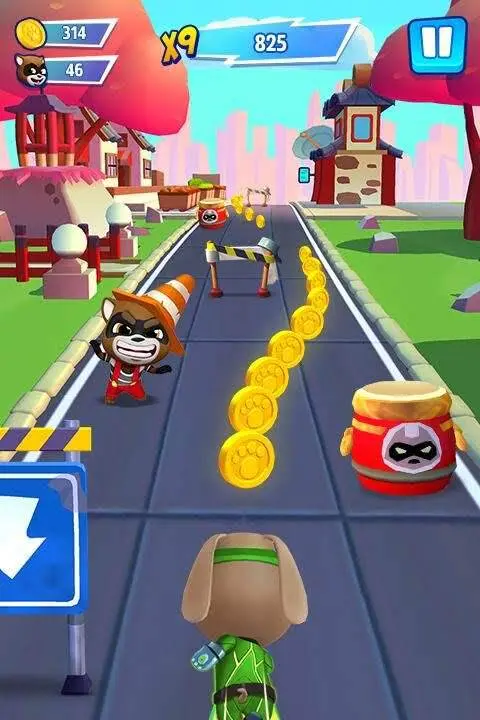 Talking Tom Hero Dash - скриншот 2